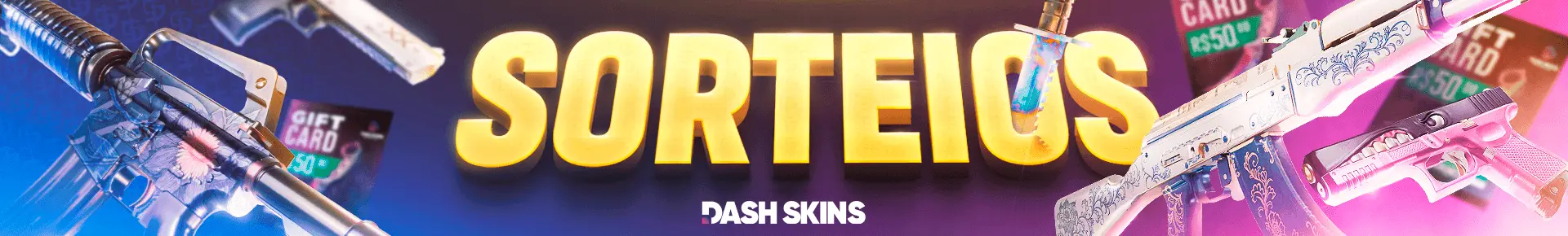 Sorteios DashSkins