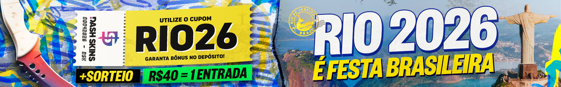 RIO 2026 - FESTA BRASILEIRA!