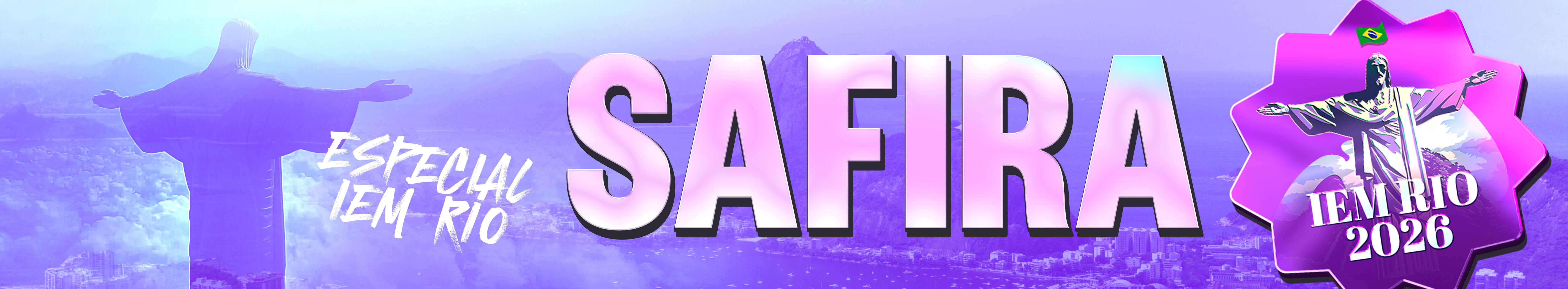 SORTEIO - SAFIRA (IEM RIO 2026)